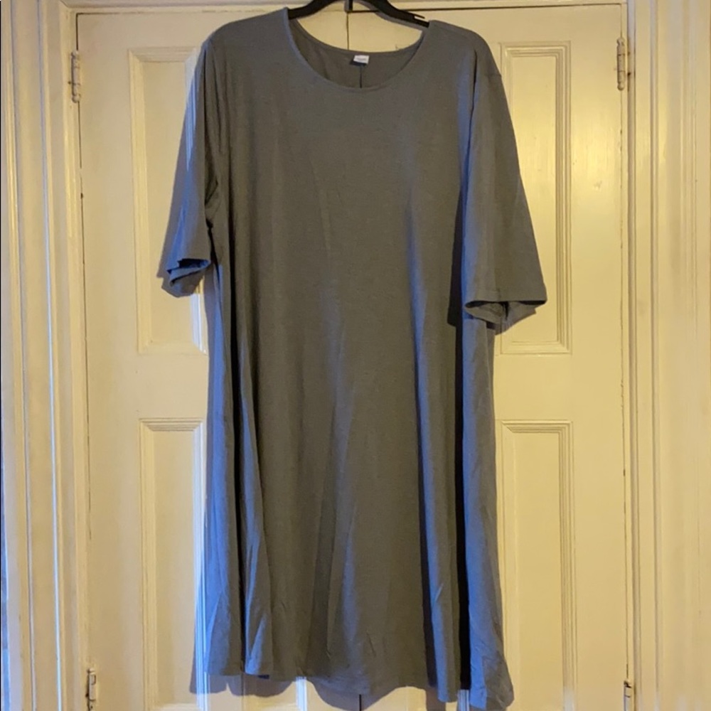 Grey T-Shirt dress